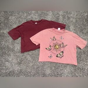 cropped tee shirt bundle